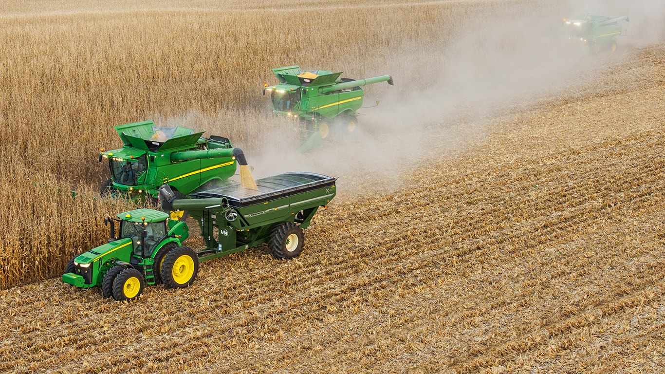 Trilladora John Deere S550