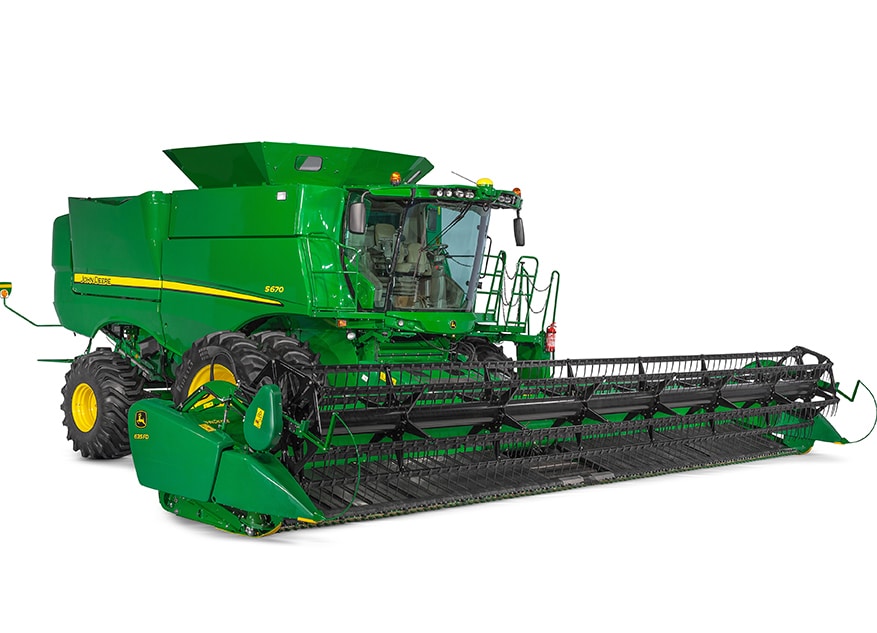 Trilladora John Deere S670