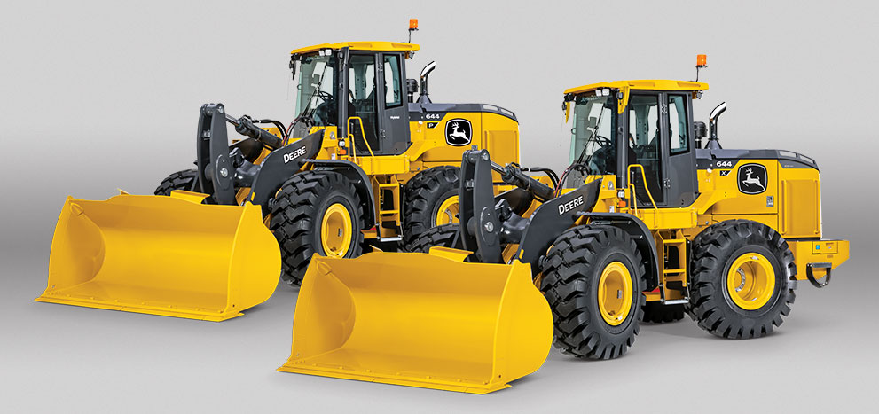 Cargadores John Deere de nivel de desempeño