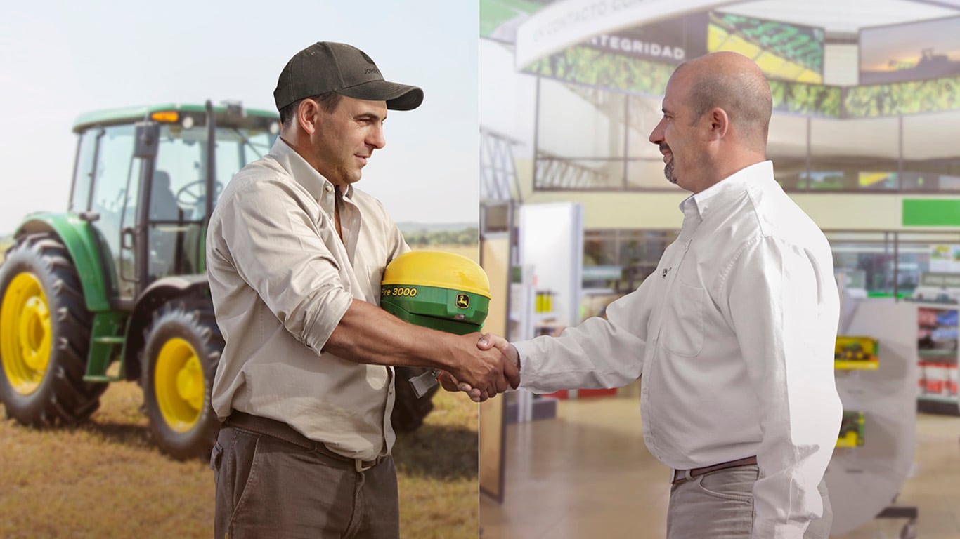 Equipo John Deere con programa PowerGard